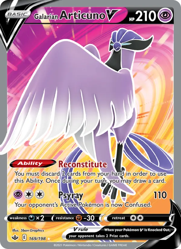 Card image of Galarian Articuno V