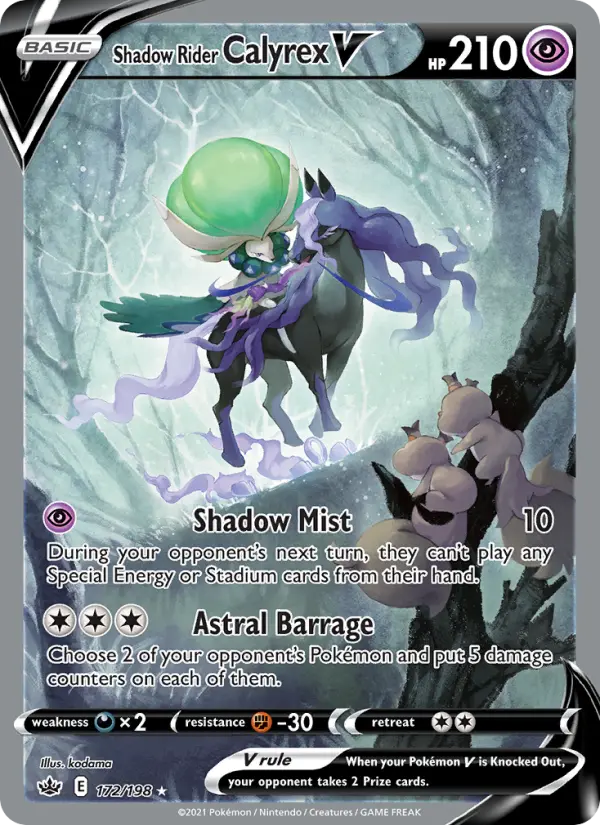 Card image of Shadow Rider Calyrex V