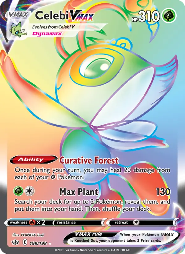 Card image of Celebi VMAX