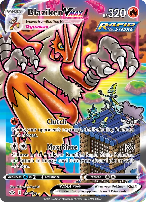 Card image of Blaziken VMAX