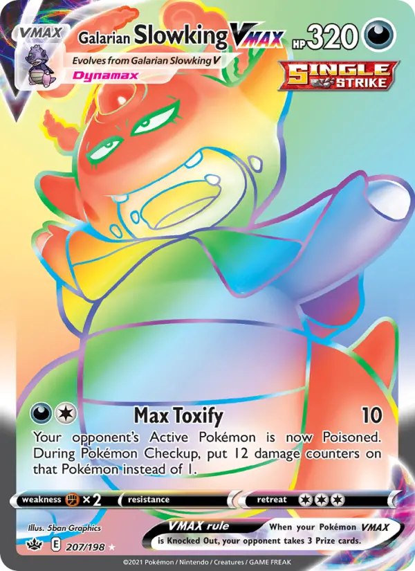 Card image of Galarian Slowking VMAX