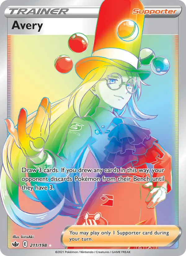 Card image of Avery