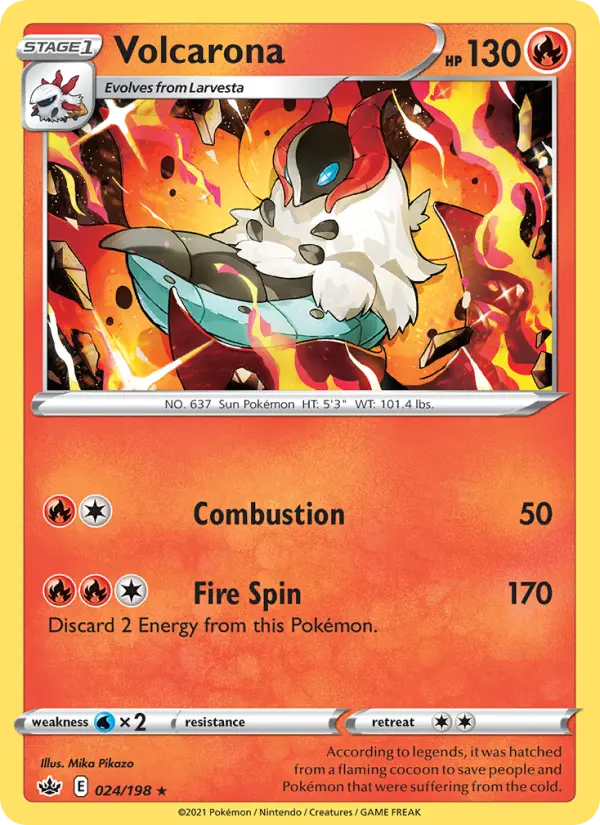Card image of Volcarona