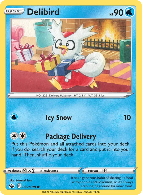 Card image of Delibird