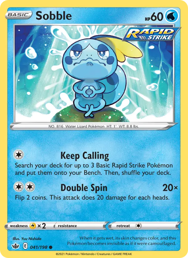 Card image of Sobble