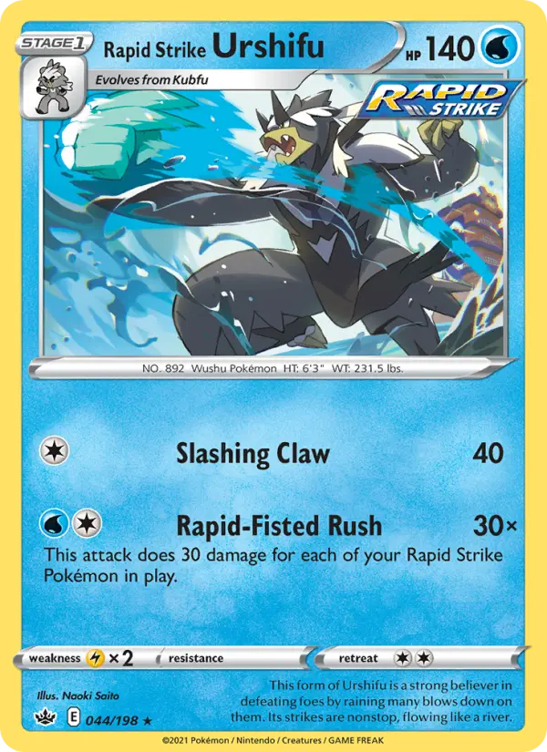 Card image of Rapid Strike Urshifu