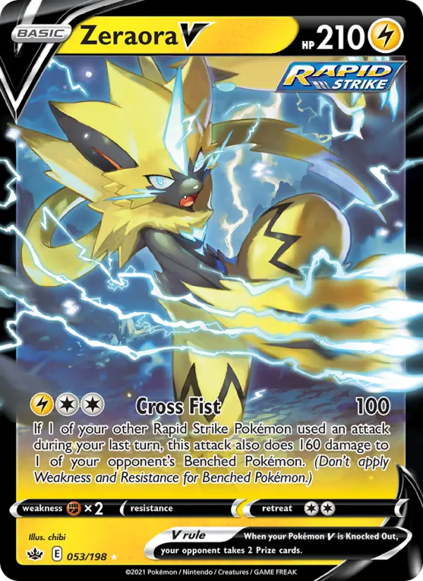 Card image of Zeraora V
