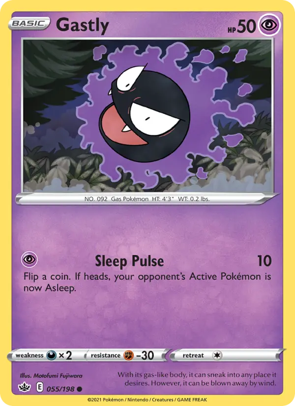 Card image of Gastly