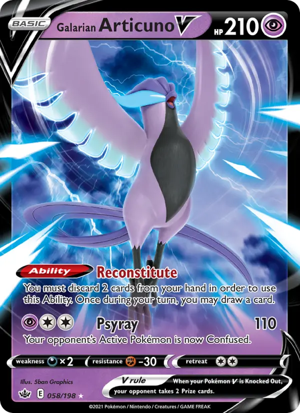 Card image of Galarian Articuno V