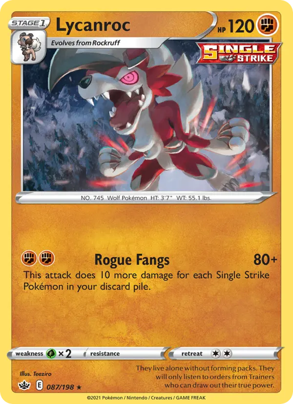 Card image of Lycanroc