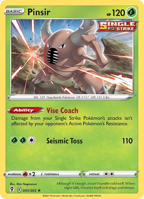 Card image of Pinsir