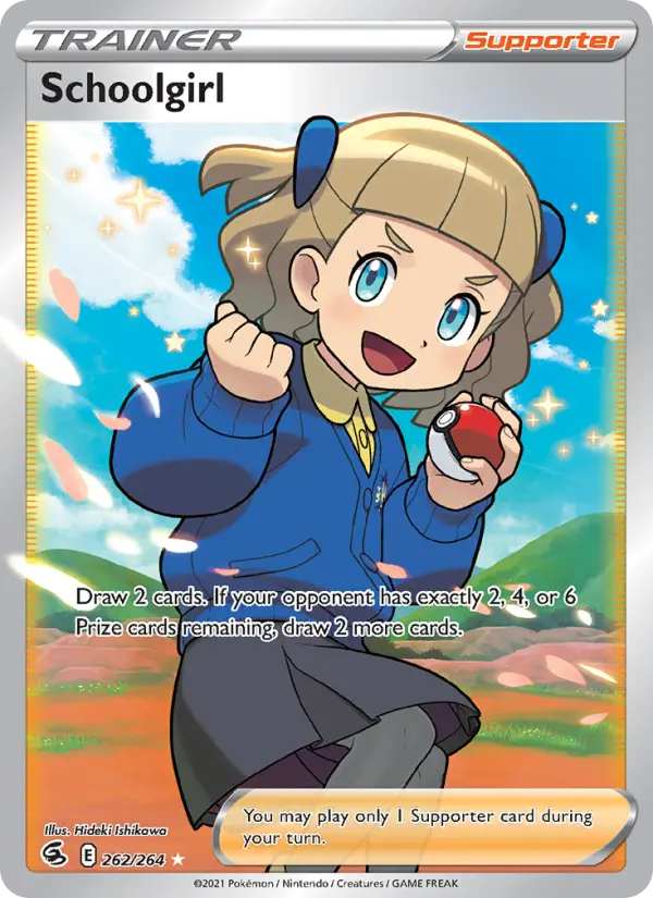 Card image of Schoolgirl
