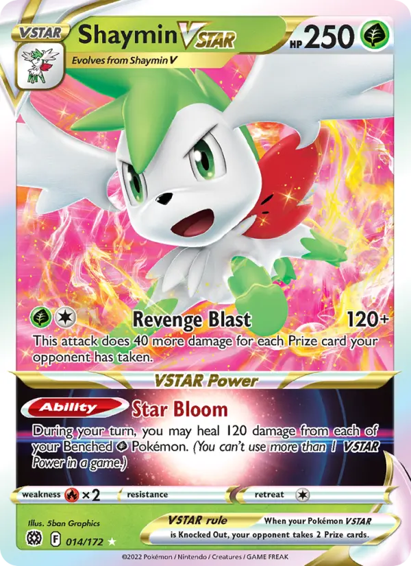 Card image of Shaymin VSTAR