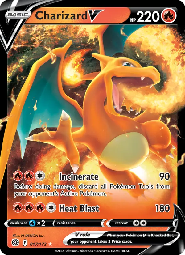 Card image of Charizard V