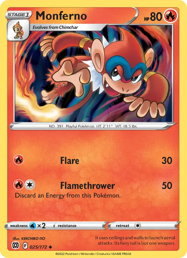 Card image of Monferno