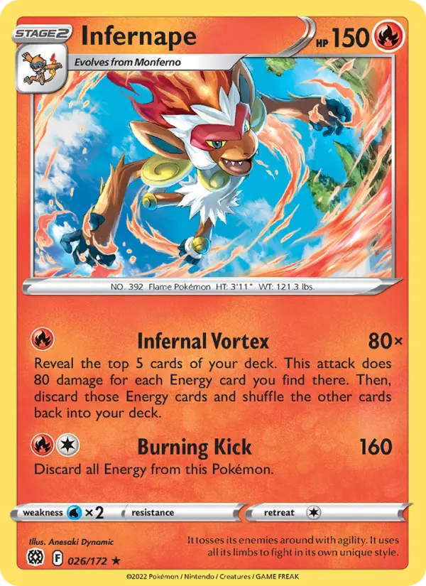 Card image of Infernape