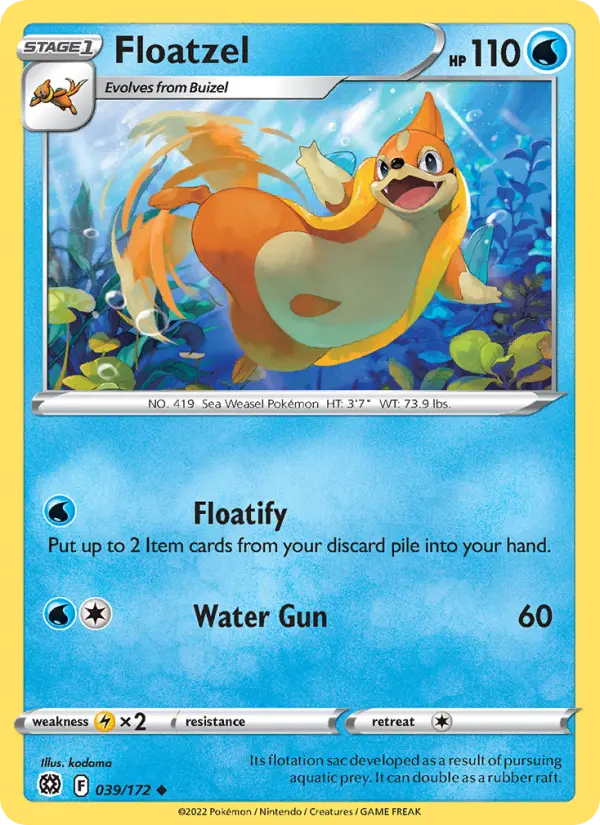 Card image of Floatzel