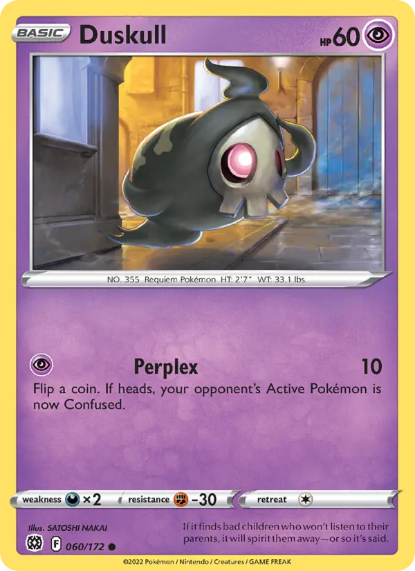 Card image of Duskull