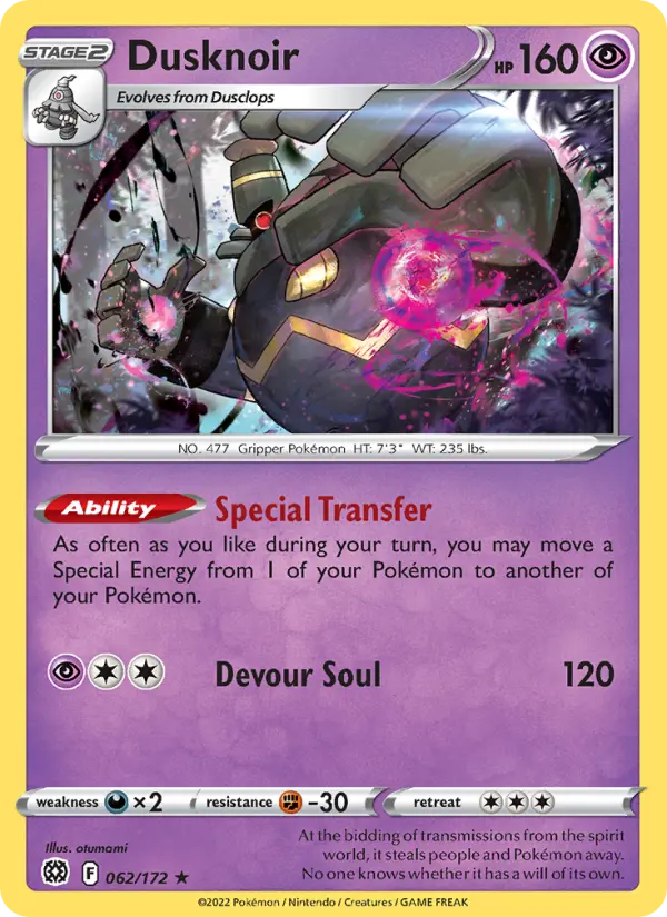 Card image of Dusknoir