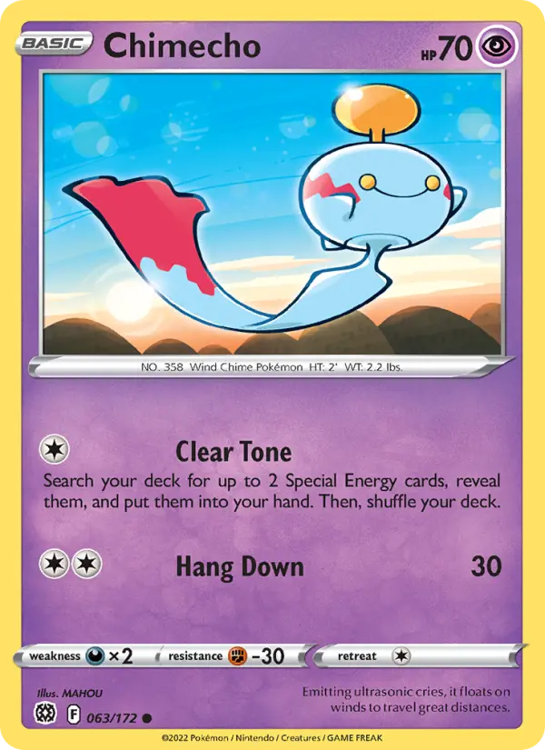 Card image of Chimecho