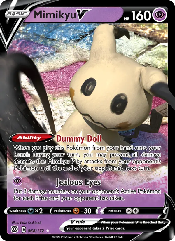 Card image of Mimikyu V