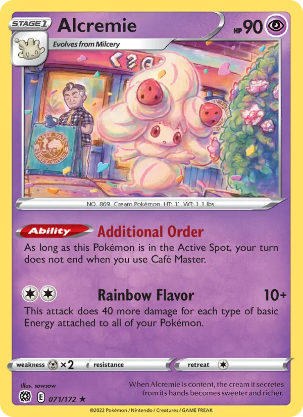 Card image of Alcremie