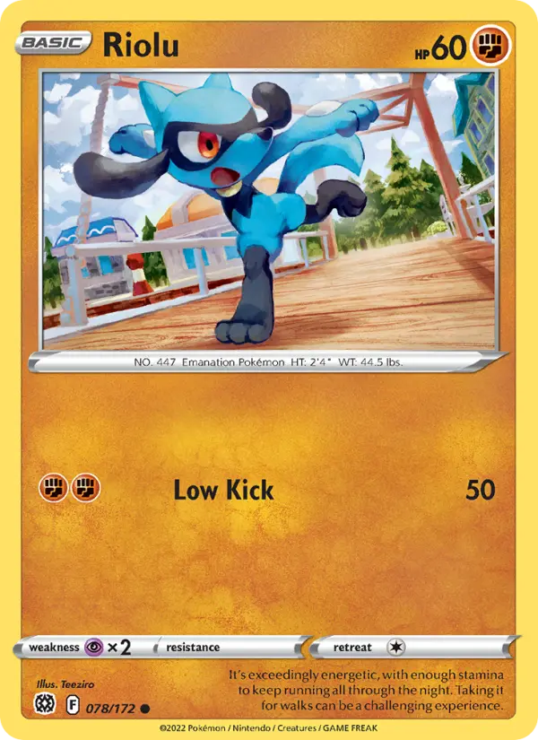 Card image of Riolu