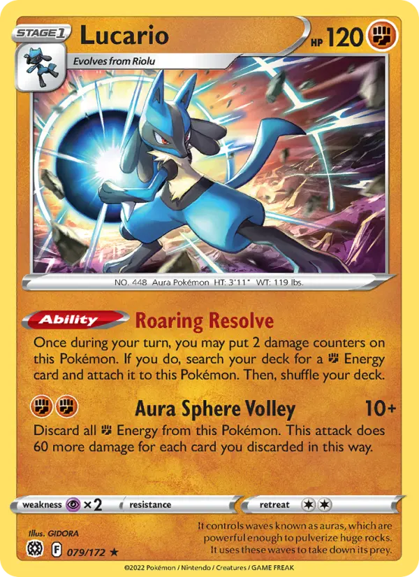 Card image of Lucario