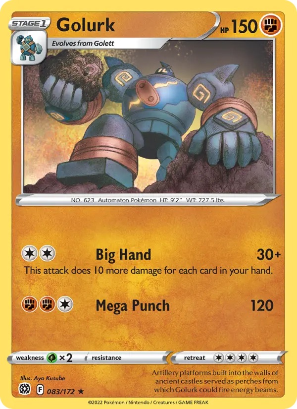 Card image of Golurk