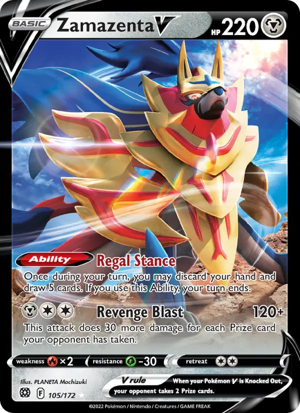 Card image of Zamazenta V
