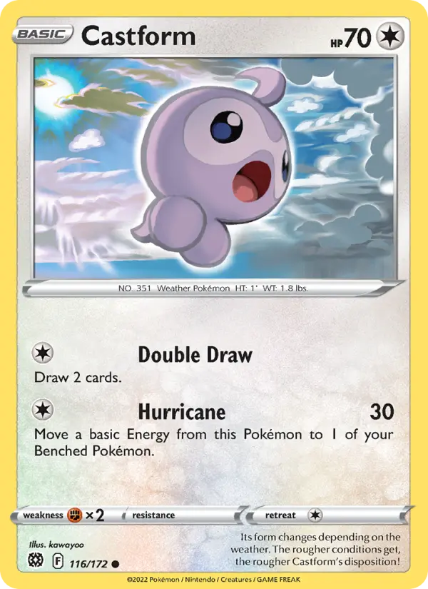 Card image of Castform