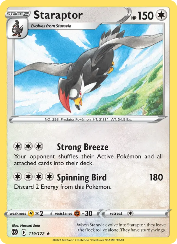 Card image of Staraptor