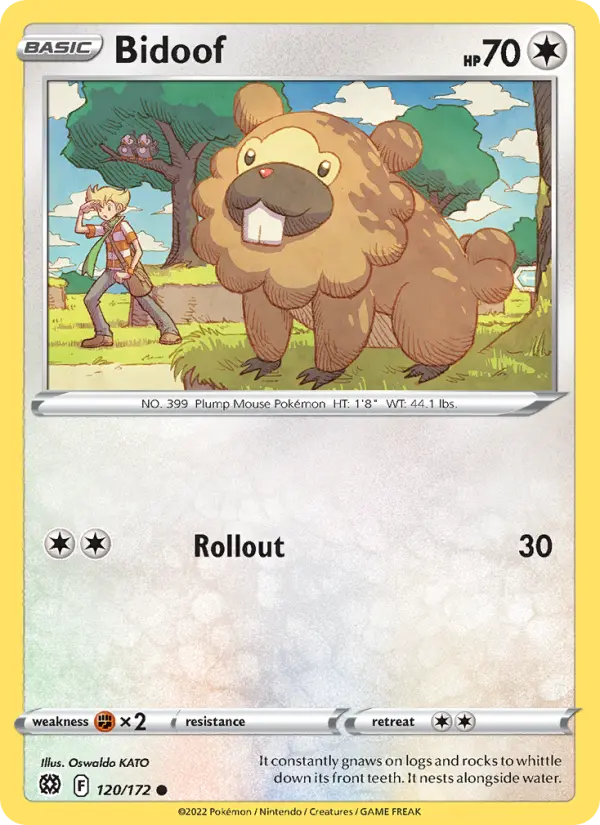 Card image of Bidoof