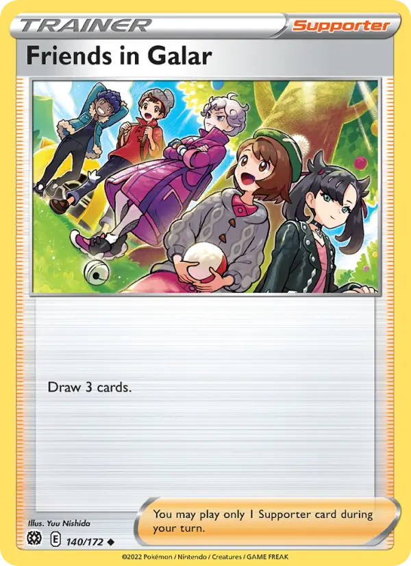 Card image of Friends in Galar