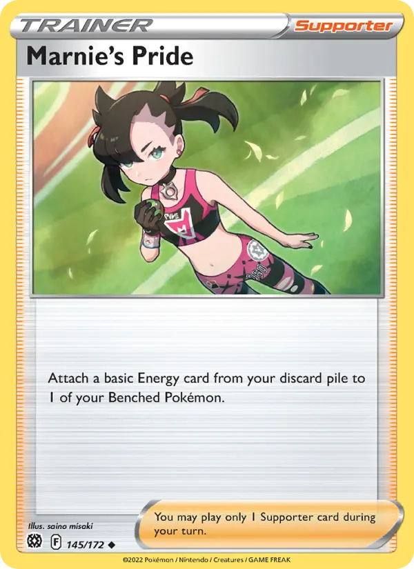 Card image of Marnie's Pride