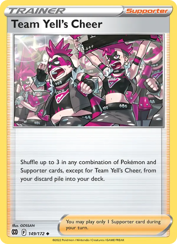 Card image of Team Yell's Cheer