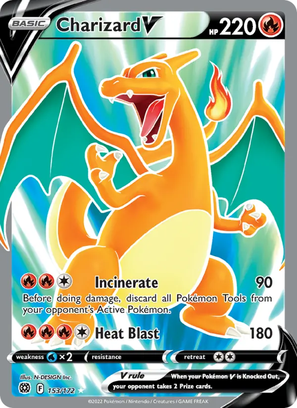 Card image of Charizard V
