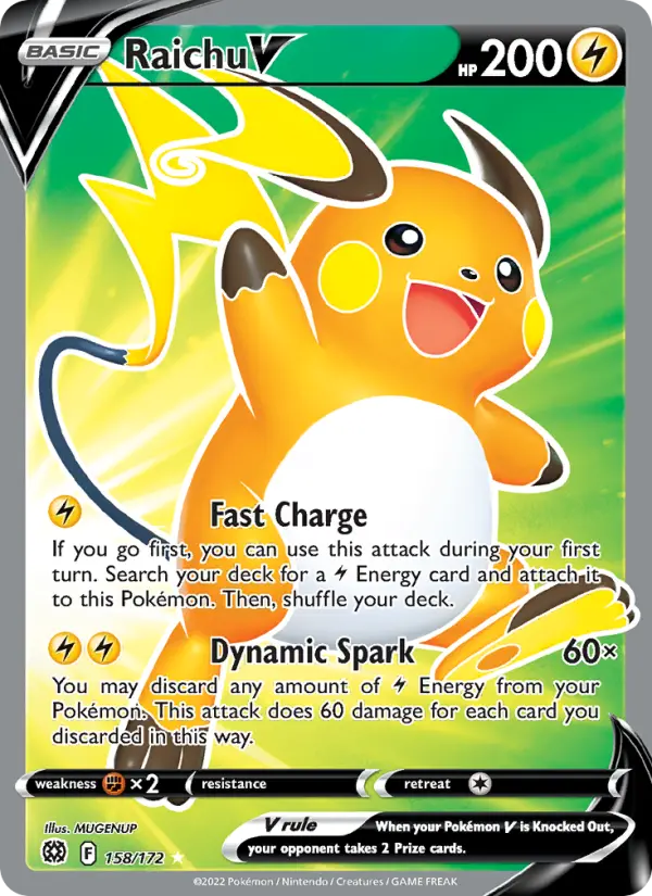 Card image of Raichu V