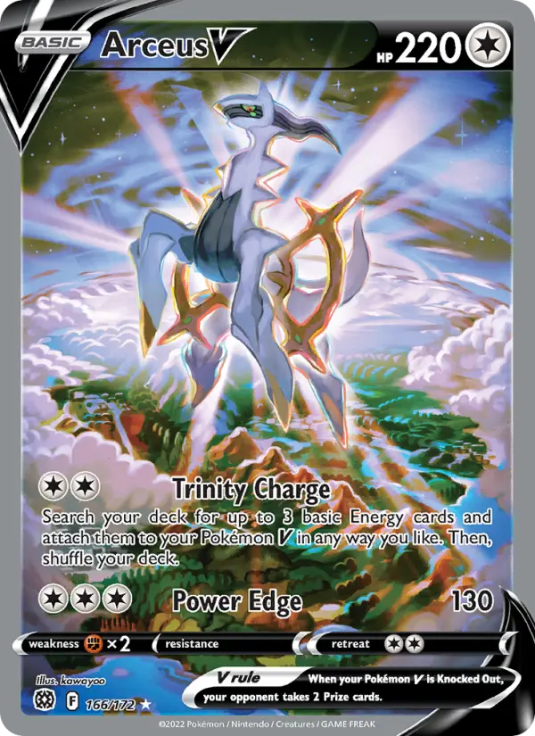 Card image of Arceus V