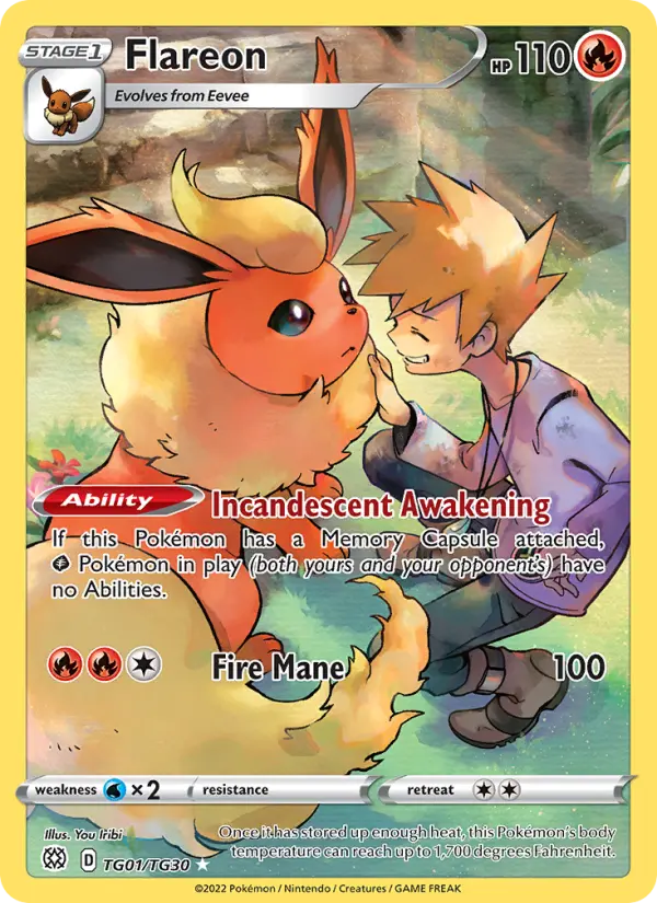 Card image of Flareon