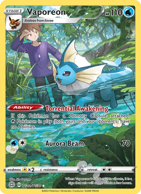 Card image of Vaporeon