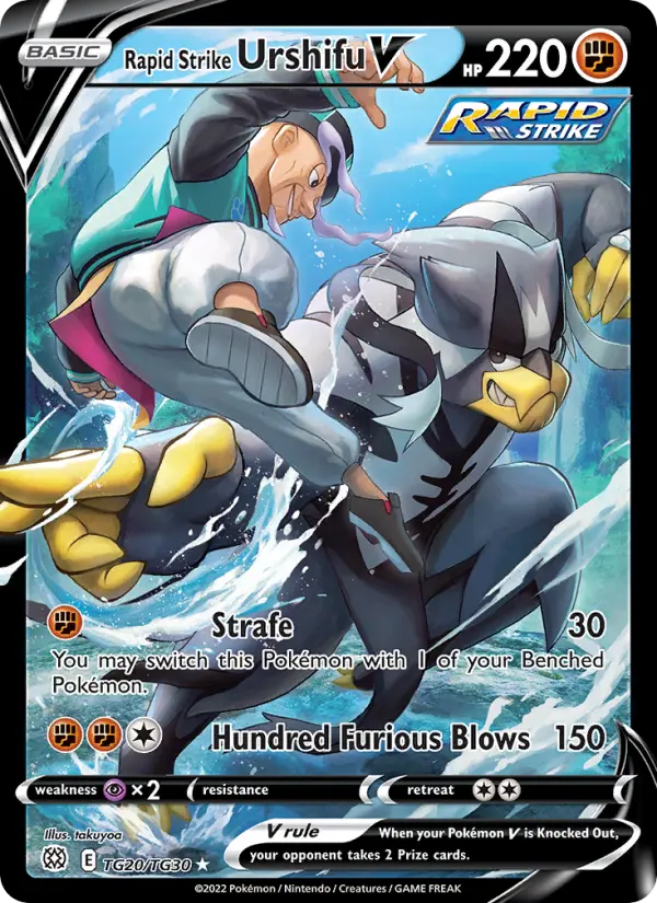 Card image of Rapid Strike Urshifu V