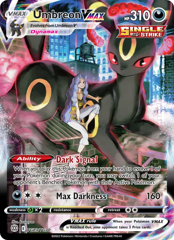 Card image of Umbreon VMAX