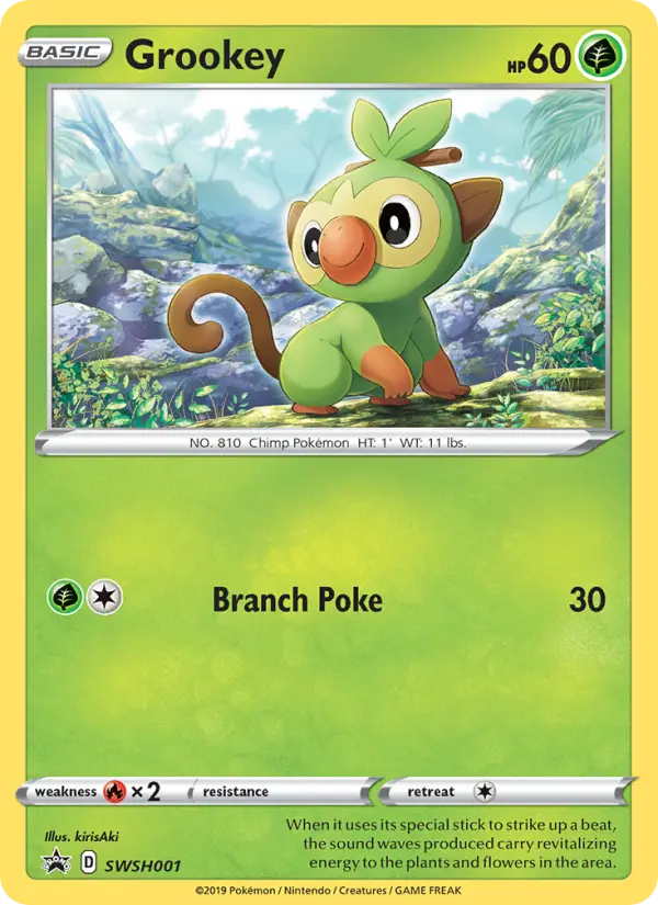 Card image of Grookey