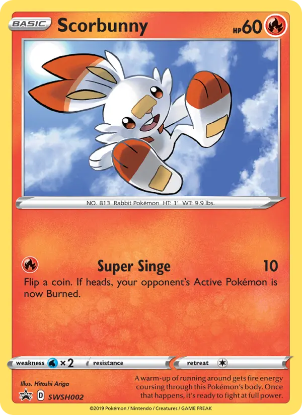 Card image of Scorbunny