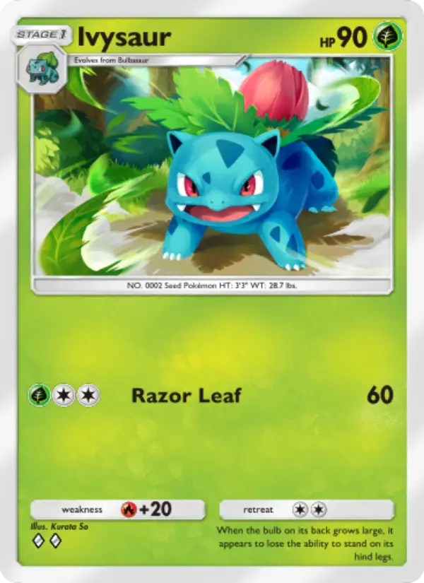 Card image of Ivysaur
