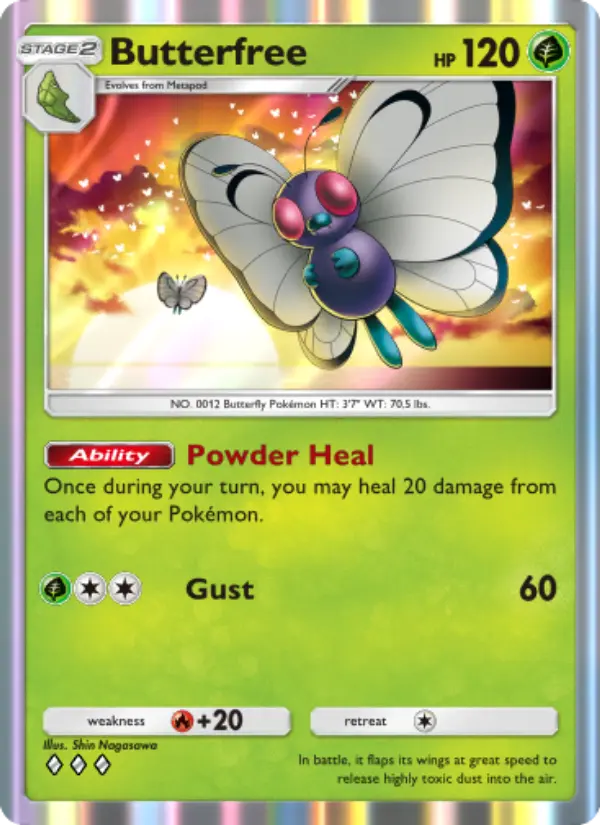 Card image of Butterfree