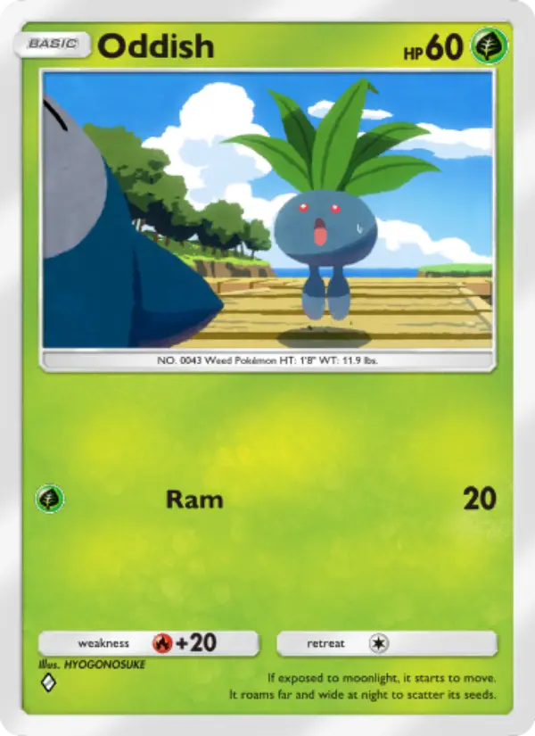 Card image of Oddish
