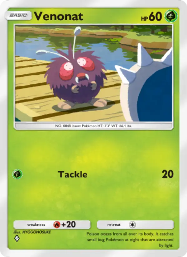 Card image of Venonat