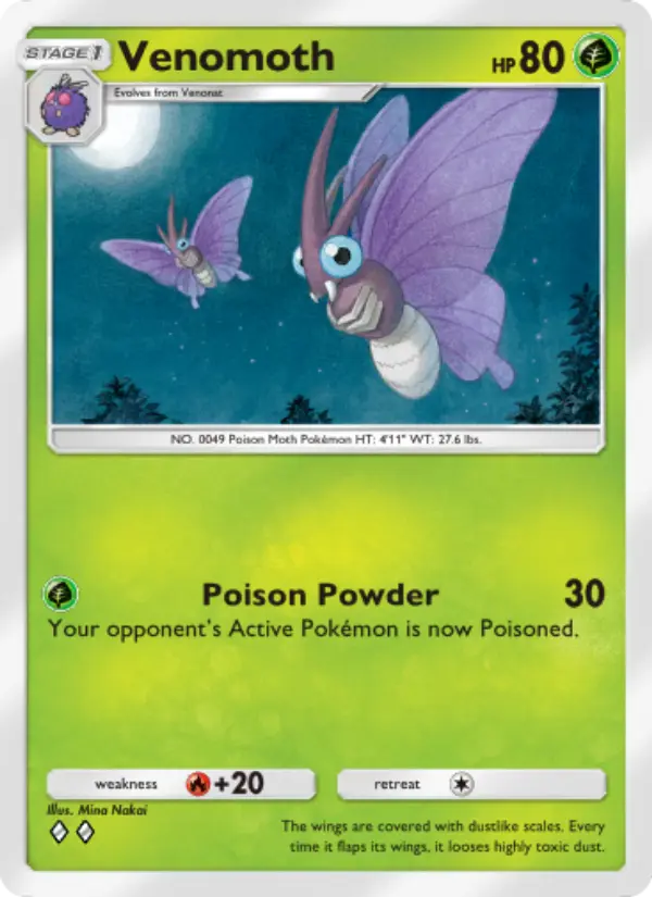 Card image of Venomoth